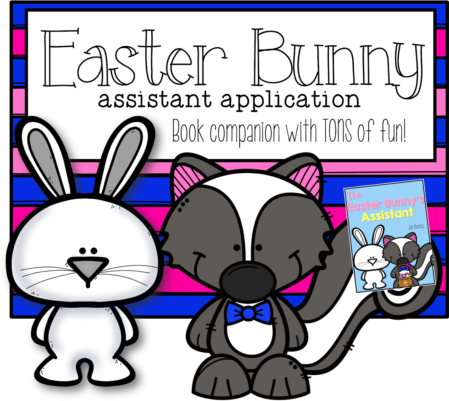 A Book Companion With Tons Of Extras For The Easter - Domestic Rabbit (1600x1418)