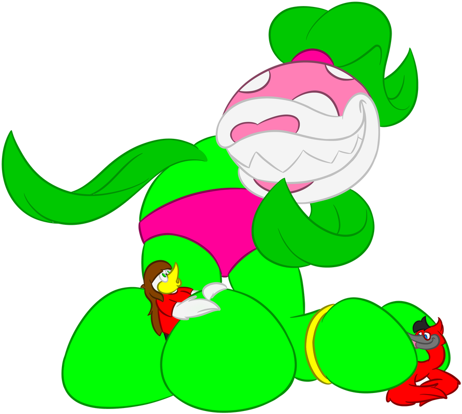 In Between Flora's Toes By Boutin2009 - Cartoon (931x859)