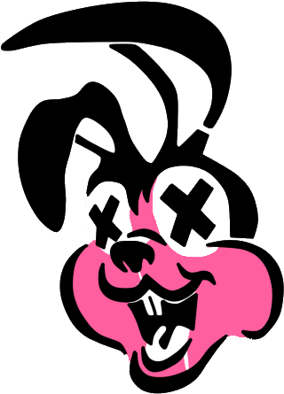 Green Day Drunk Bunny Logo (372x507)
