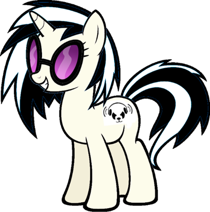 Bronies & Mash's Avatar - My Little Pony Dj Pon 3 Coloring (713x720)