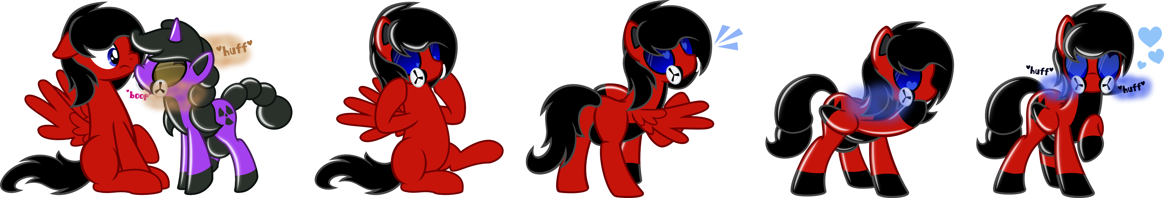 Nxzc88, Crotchboobs, Crotch Bulge, Female, Gas Mask, - Illustration (4501x767)