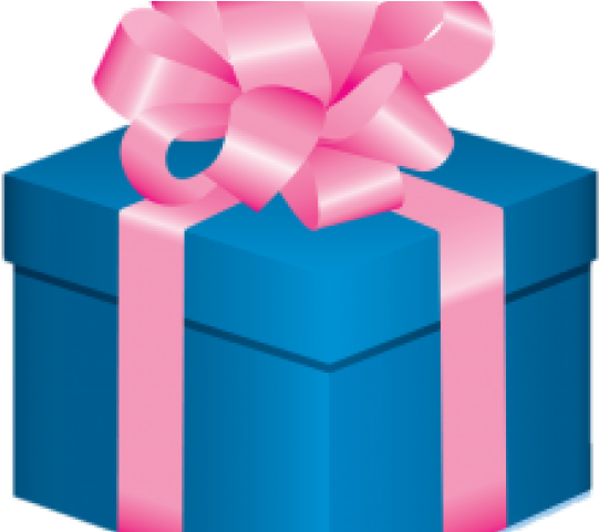 Gift Clipart - Pink And Blue Gift Clip Art (640x480)
