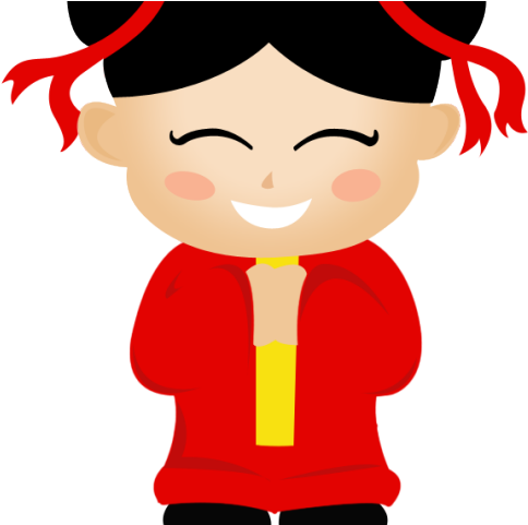 Asian Clipart Chinese Theme - Transparent Chinese Cartoon Png (640x480)