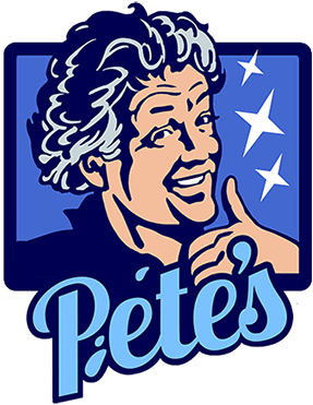 Logo For Petes Window Cleaning Wellington Waterblasting - Illustration (422x393)