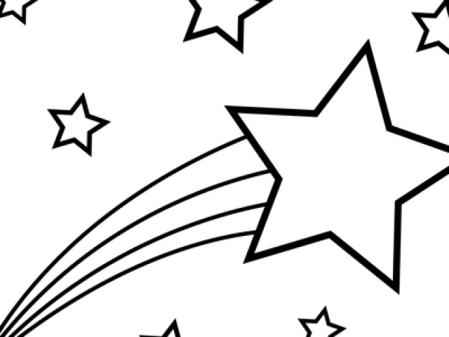 Stars Clipart Clear Background - Easy Drawings Of Stars (640x480)