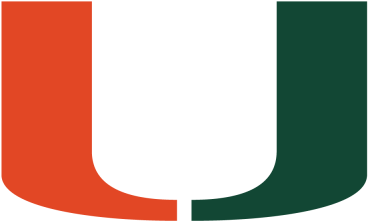 Of Miami - University Of Miami Football Logo (400x400)