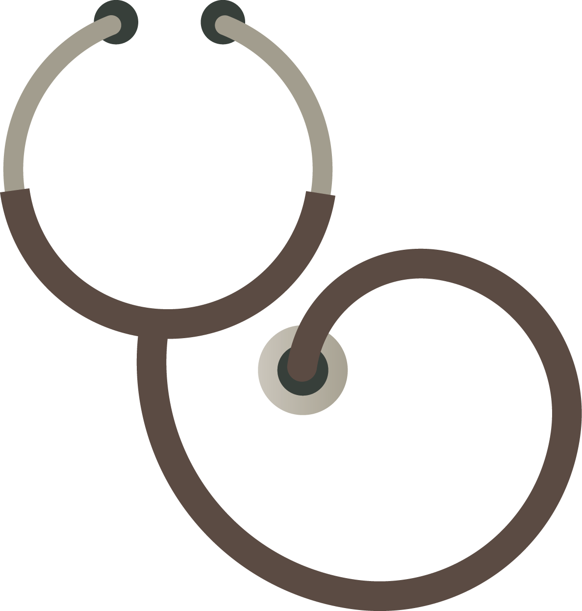 Free Icons Png - Stethoscope Icon Flat Png (1187x1245)