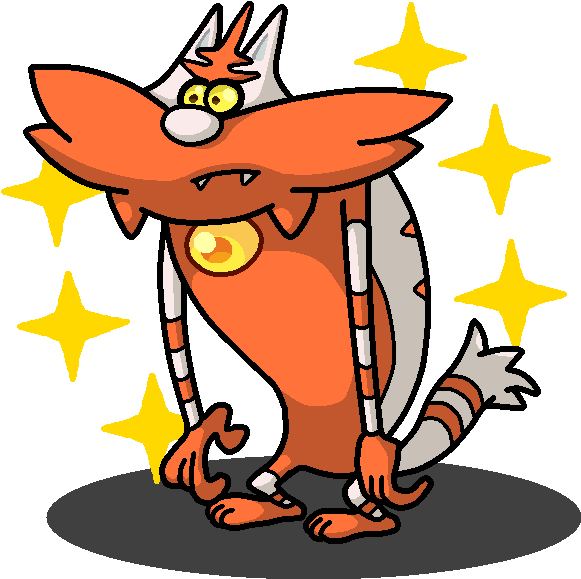 Shiny Torracat Jack By Shawarmachine - Oggy And The Cockroaches Shiny (700x700)