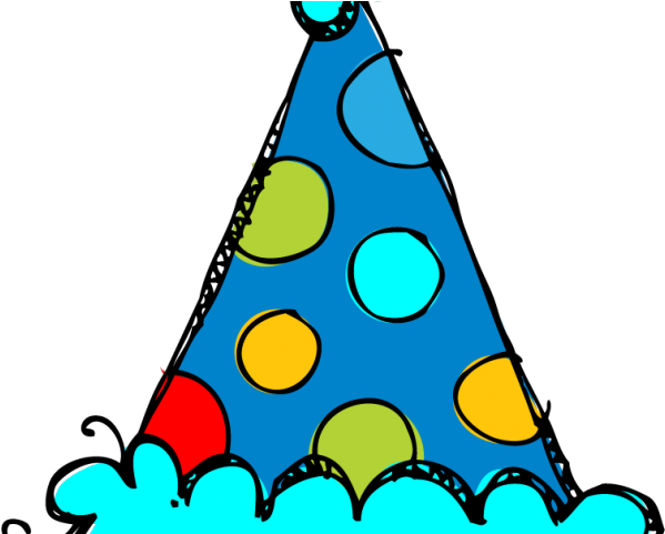 Tree Clipart Happy Birthday - Birthday Hat Clipart Blue (640x480)