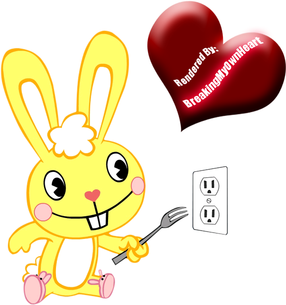 Happy Tree Friends Render - Happy Tree Friends (745x666)