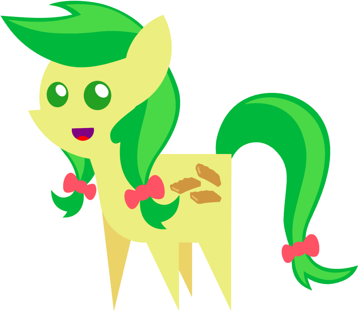 Apple Fritter, Cute, Pointy Ponies, Safe, Solo - Cartoon (1178x1024)