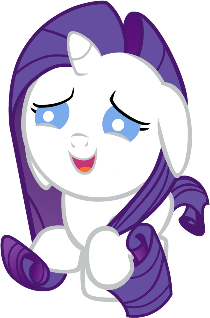 [imagenes] Mlp Baby - Rarity As A Baby (730x1095)