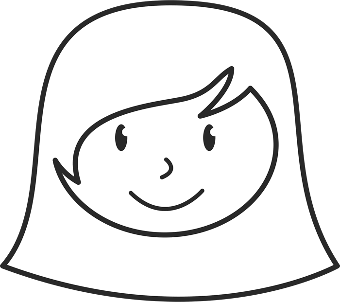 700 X 621 12 - Long Hair Stick Figure Girls (700x621)