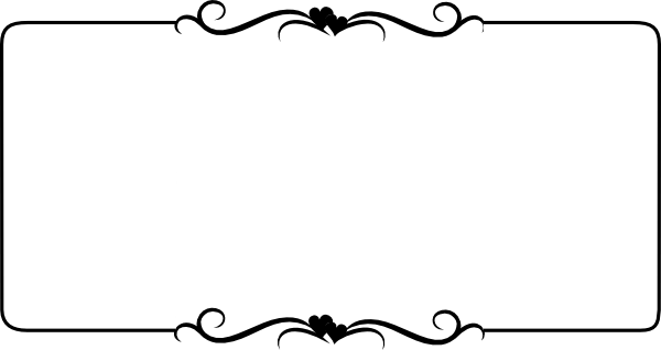 White And Black Clip Art At Clker Com - Letter Images Black And White (600x318)