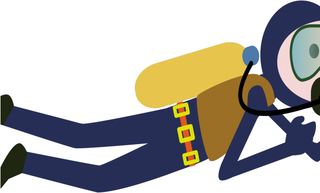 Scuba Diver Clipart - Scuba Diving Clipart (640x480)