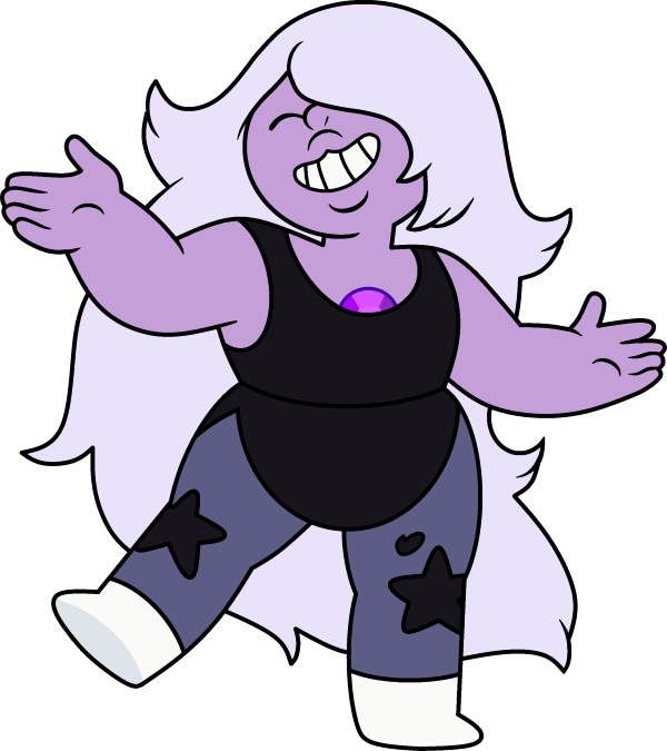 15 Amethyst Vector Steven Universe For Free Download - Amethyst Steven Universe (600x675)
