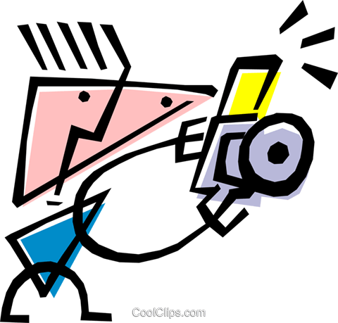 Cool Cameraman Royalty Free Vector Clip Art Illustration - Cool Cameraman Royalty Free Vector Clip Art Illustration (480x459)