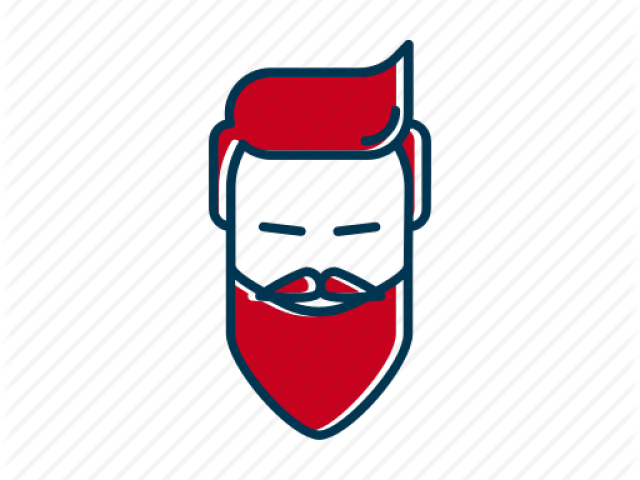 Beard Clipart Thin Mustache - Beard Clipart Thin Mustache (640x480)