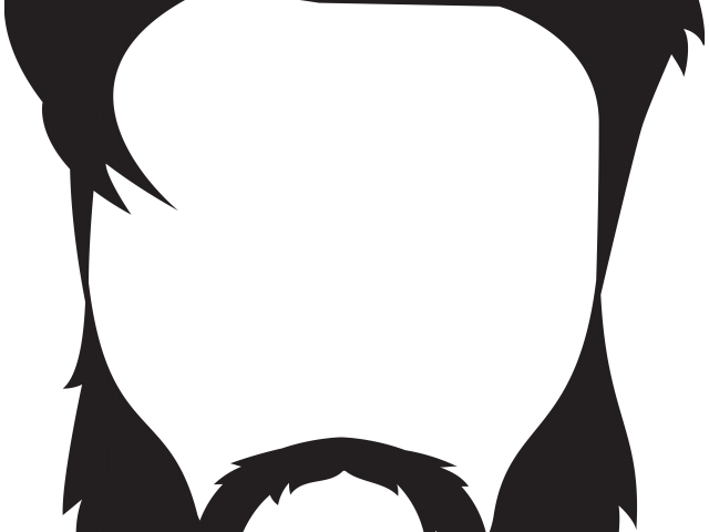 Beard Clipart Moustache Beard - Beard Icon Png Transparent Background (640x480)