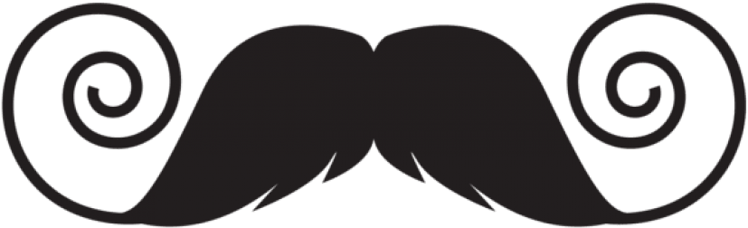 Download Movember Mustaches Clipart Png Photo - Moustache (850x275)