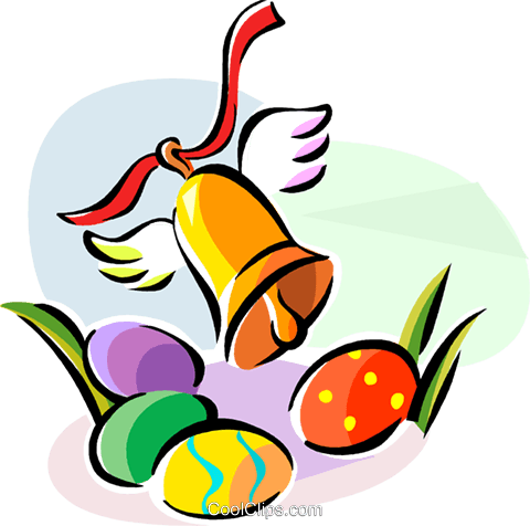 Clip Art Religious Holidays France Easter Bell Royalty - Clip Art Religious Holidays France Easter Bell Royalty (480x476)