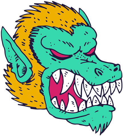 512 X 512 6 0 - Cara Monstruo Png (512x512)