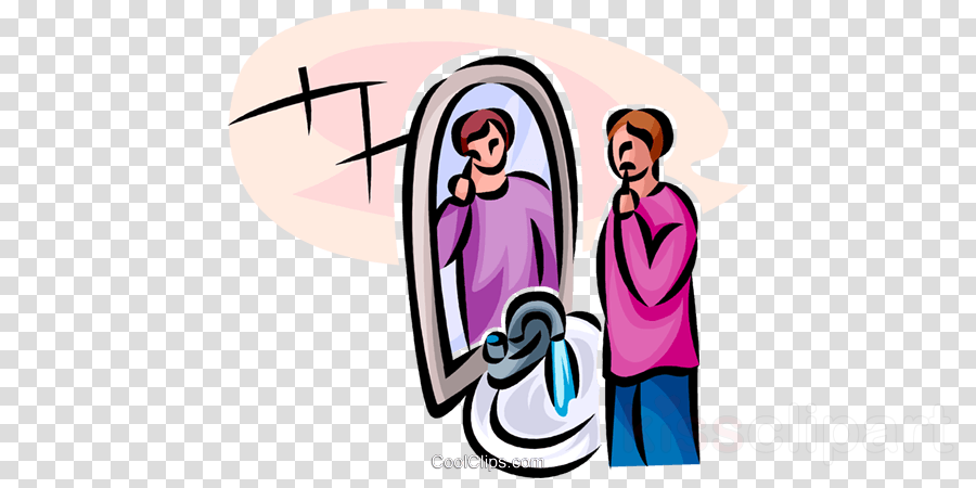 Person Brushing Their Teeth Clipart Tooth Brushing - Person Brushing Their Teeth (900x450)