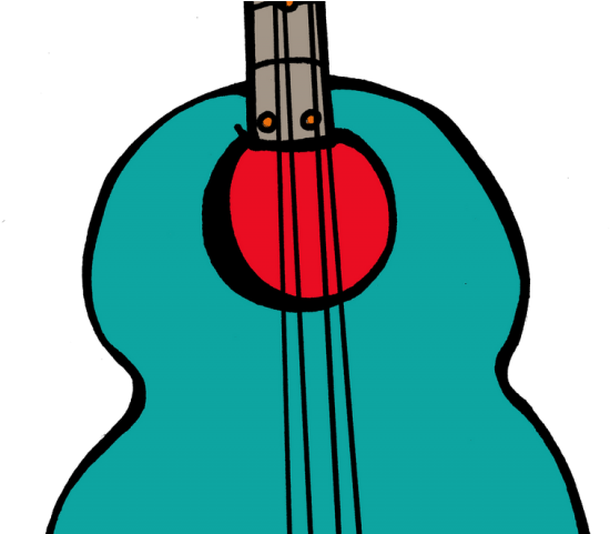Guitar Clipart Ukulele - Guitar Clipart Ukulele (640x480)