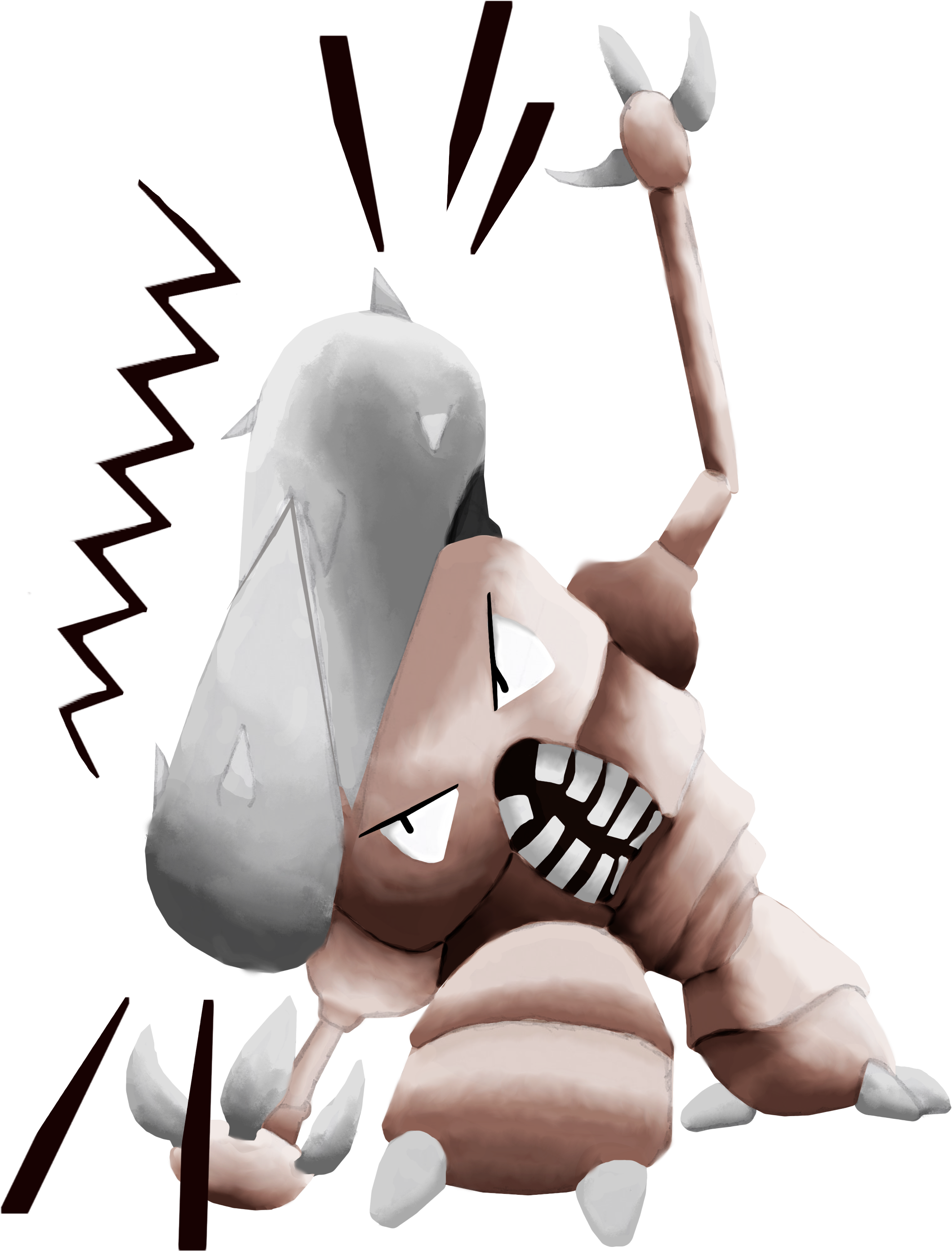 Pinsir Used Vice Grip By Mechakraken - Illustration (2266x2927)