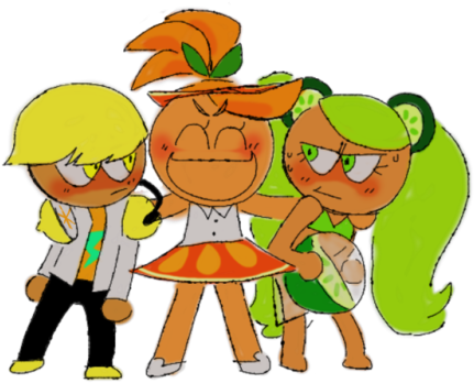 Some Cookies - Orange Cookie And Lemon Cookie (500x359)