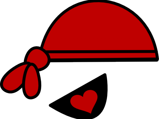 Coat Clipart Pirate - Clip Art Pirate Eye Patch (640x480)