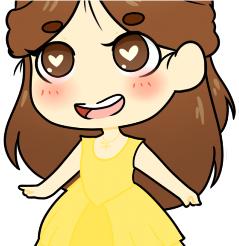 Chibi Clipart Emma Watson - Cartoon (640x480)