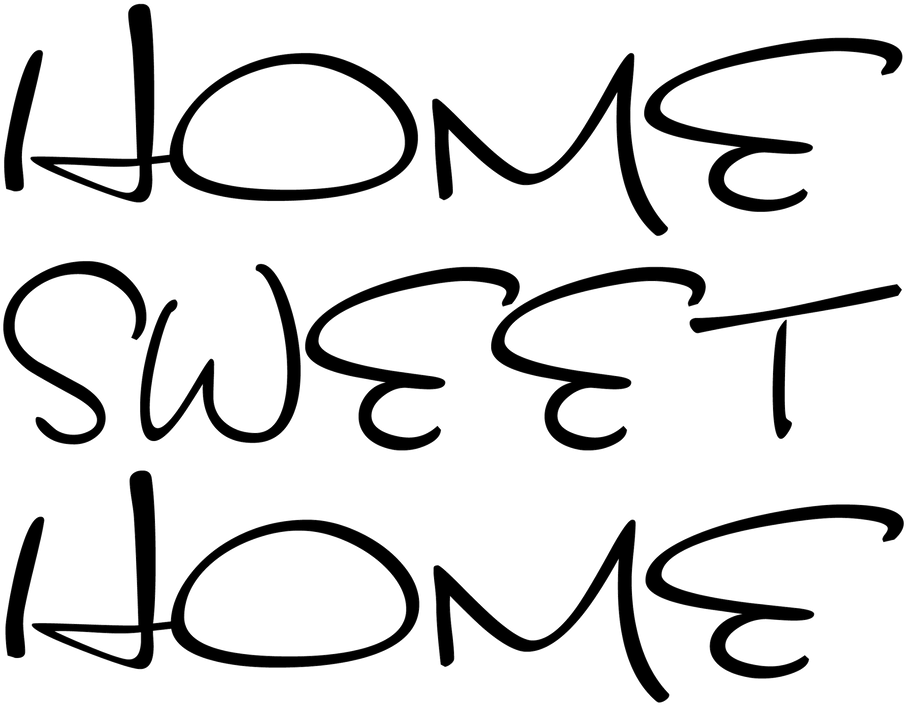 Homesweethome 15 By Shelbykateschmitz - Calligraphy (1000x799)