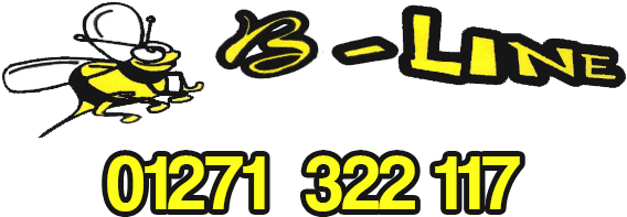 B-line Taxi In Barnstaple - B Line Taxi (569x218)