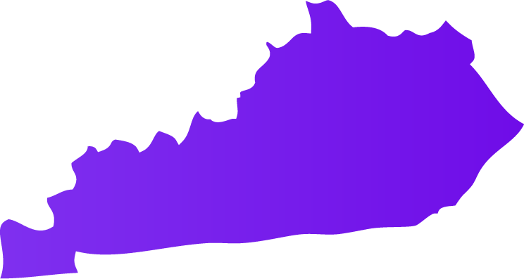 Kentucky Icon For Wheelchair Van Dealers Who Sell Mobility - State Of Kentucky Transparent (744x397)