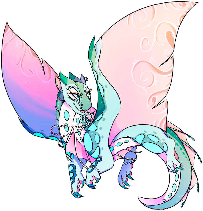 Anemone By Cosmic-rust - Anemone Wings Of Fire (886x902)