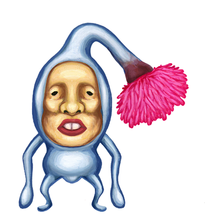 Anemone Deputy Kobitos - Cartoon (640x534)