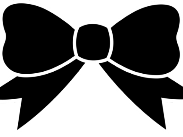 Bowknot Clipart Bow Clipart - Black Bow Clip Art (640x480)