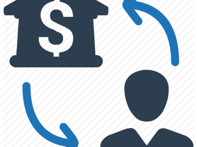 Bank Clipart Bank Transaction - Bank Transaction Icon (640x480)