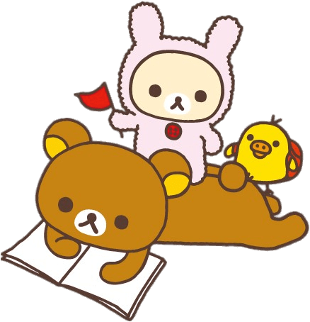 Download - Rilakkuma Black And White Drawings (441x460)