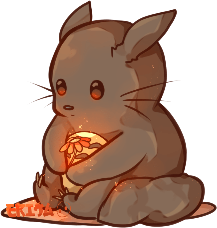 Kawaii Totoro Dessineka Deviantart - Kawaii Saola (1024x1024)