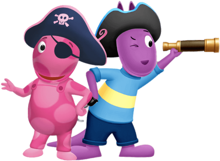 Download - Backyardigans Piratas Png (746x583)