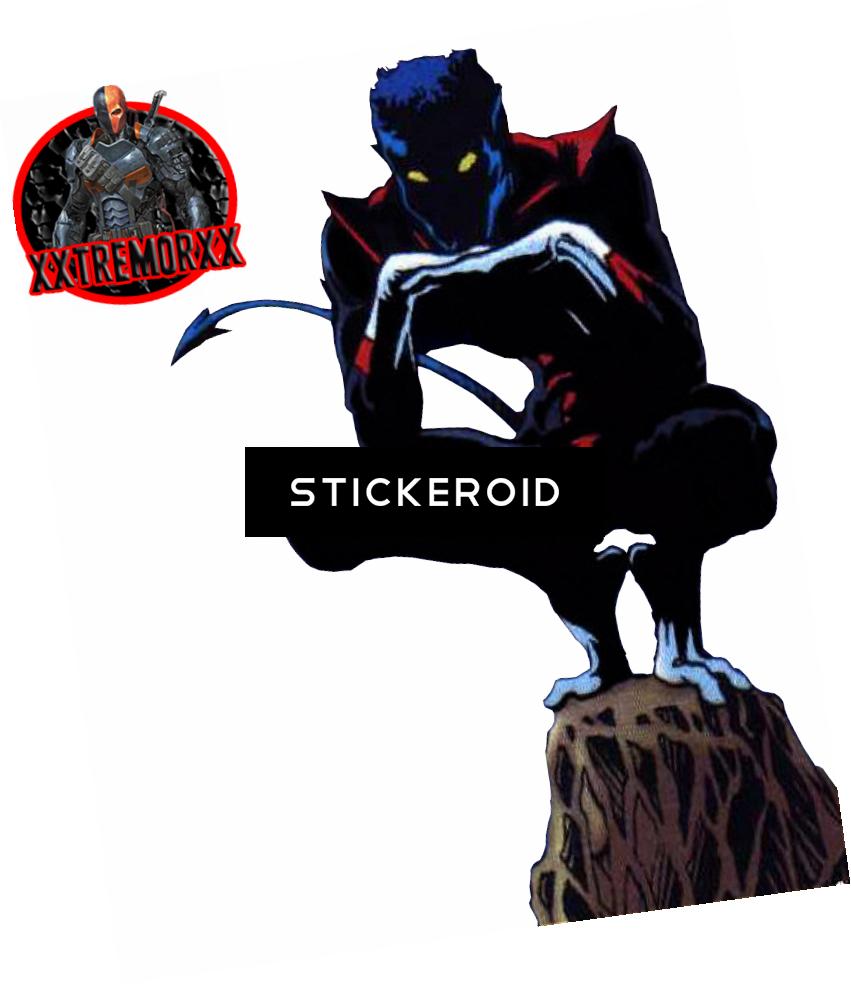 Nightcrawler X-men - Nightcrawler Png (851x984)
