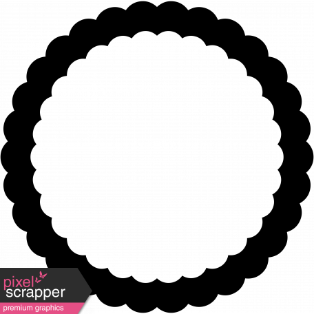 Scalloped Shape 3b Template Graphic By Marisa Lerin - Mi Dulce Bendicion (456x456)