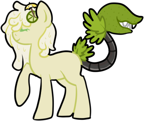 Mojito Plant Pony By Lewis-pepper - Mojito Plant Pony By Lewis-pepper (460x387)