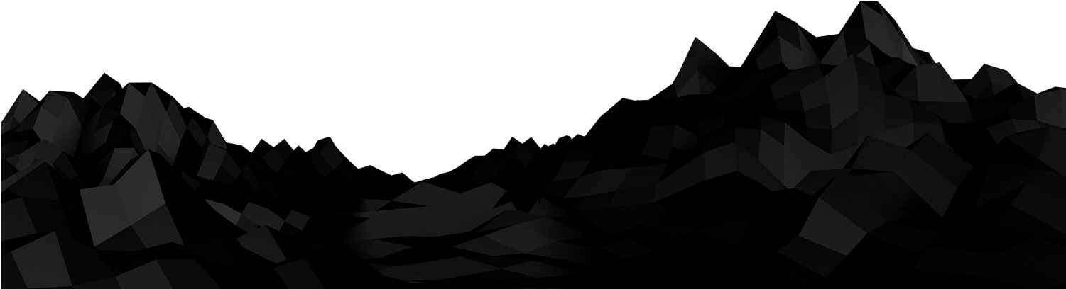 1500 X 460 20 - Mountain Silhouette Transparent Background (1500x460)
