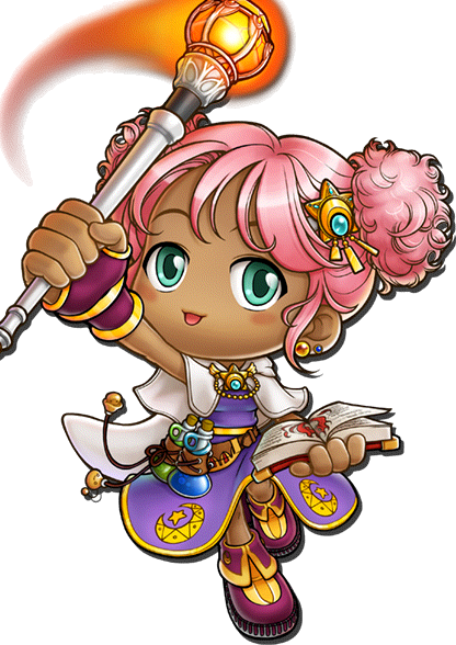 Magician Clipart Mage - Maplestory Fire Poison Mage (416x588)
