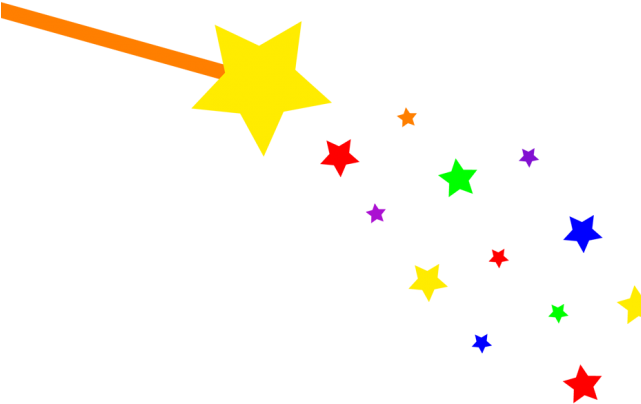 Magician Clipart Clip Art - Pochoir Boule De Noel (640x480)