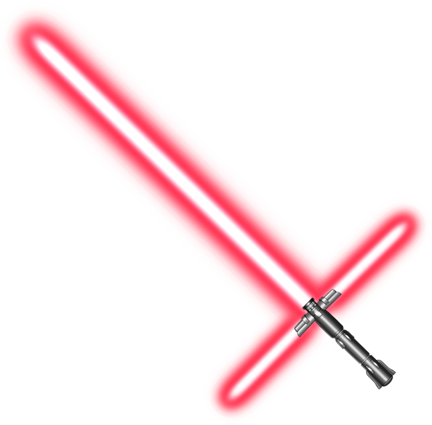 Double Lightsaber Clip Art - Kylo Ren Lightsaber Transparent (885x902)