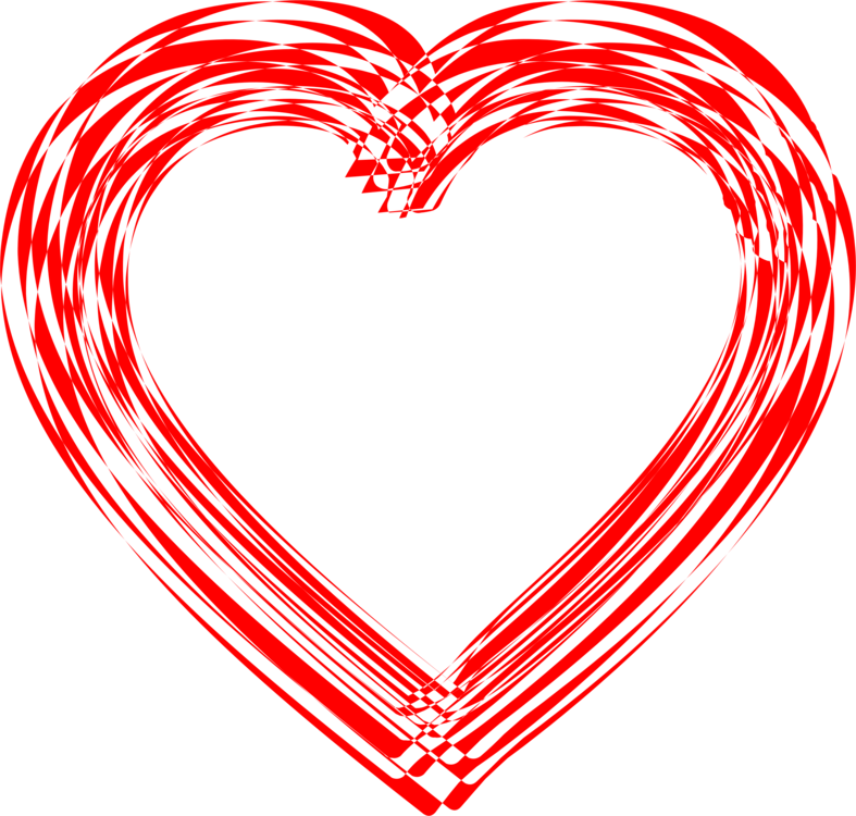 Line Heart Point Body Jewellery M-095 - Line Heart Point Body Jewellery M-095 (787x750)